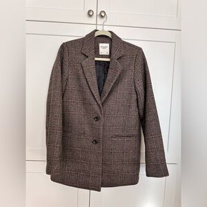 Abercrombie & Fitch Checked Blazer